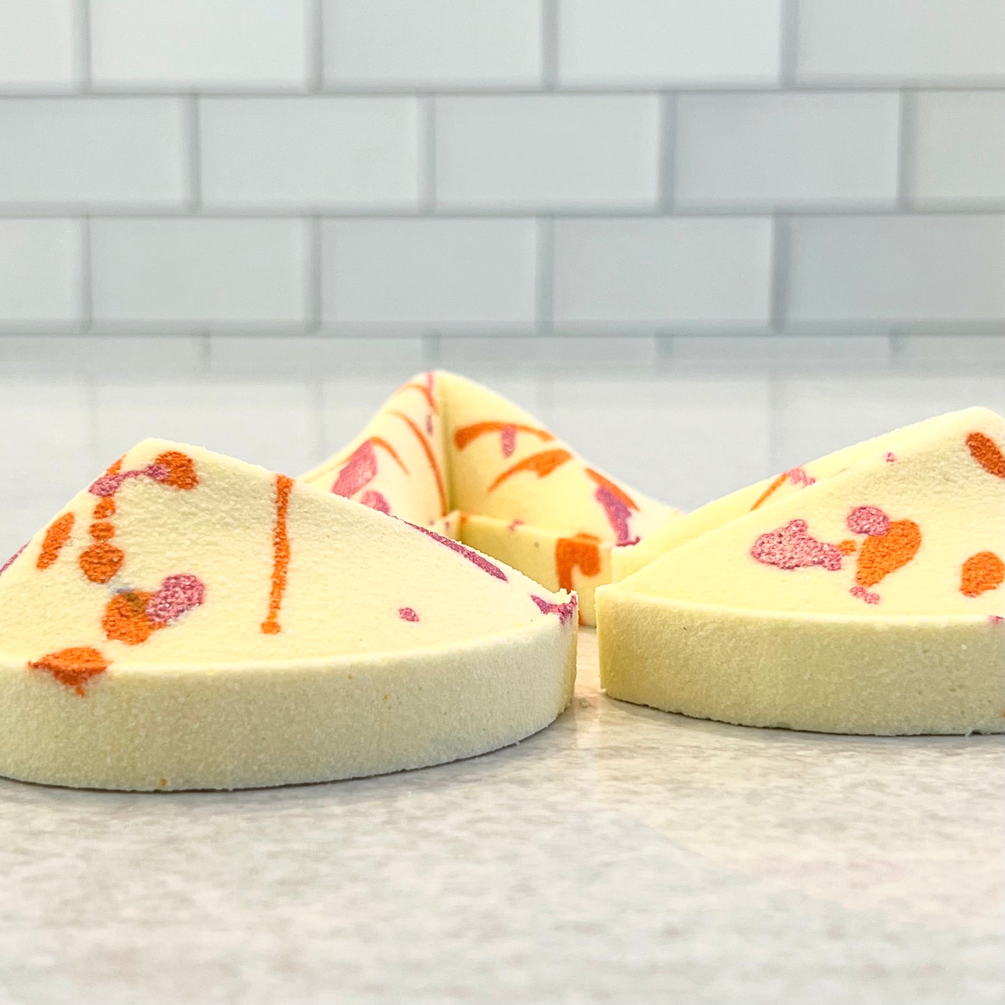 fortune cookie bath bomb