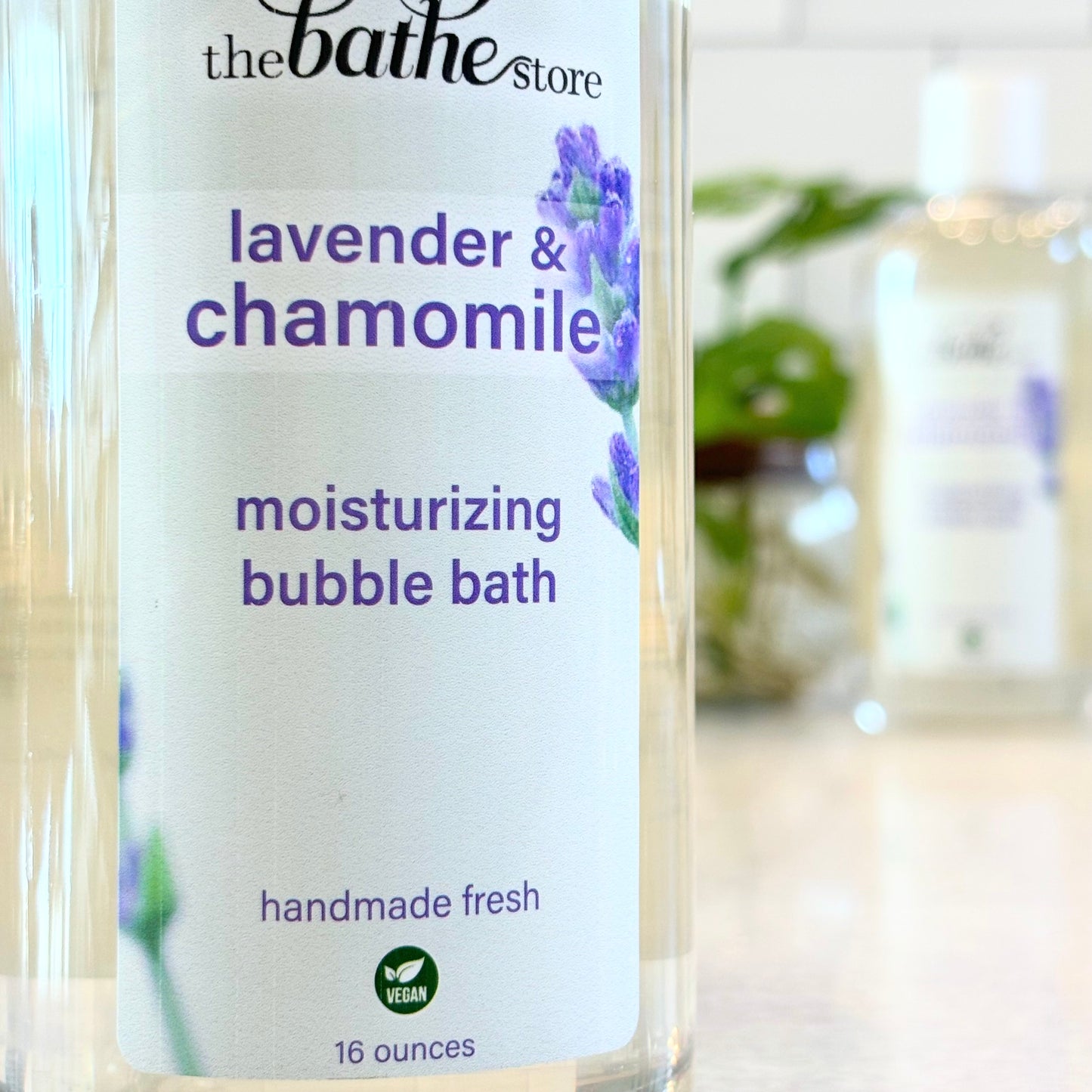 bubble bath - lavender & chamomile