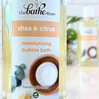 bubble bath - shea & citrus