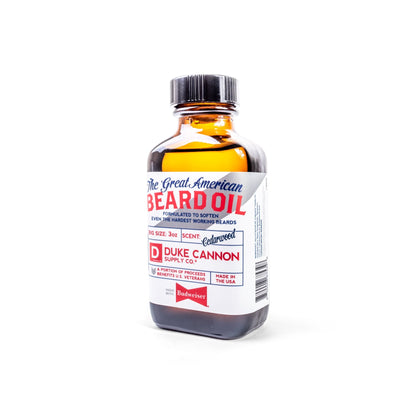 GREAT AMERICAN BEARD OIL - MADE WITH BUDWEISER