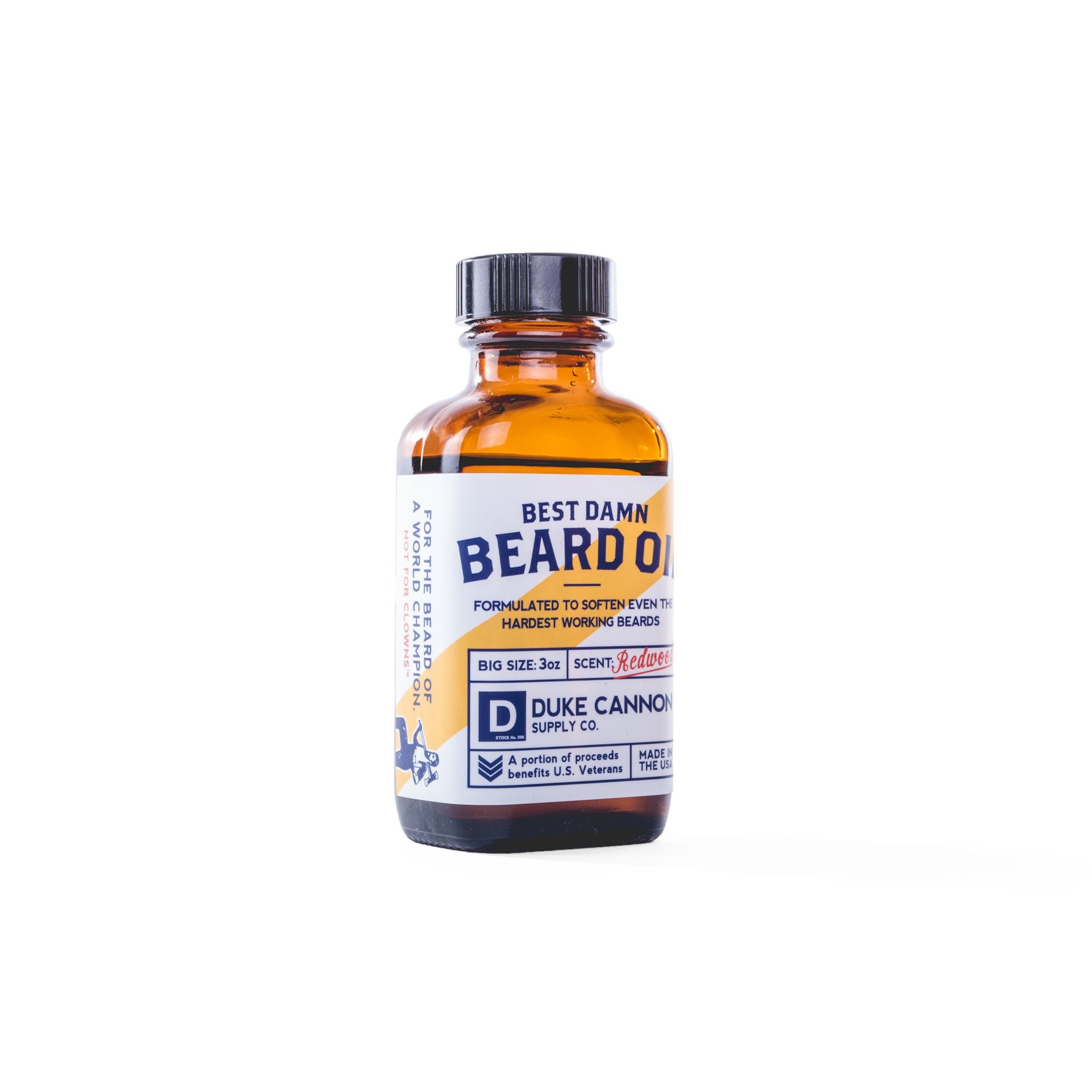 beard oil duke cannon redwood