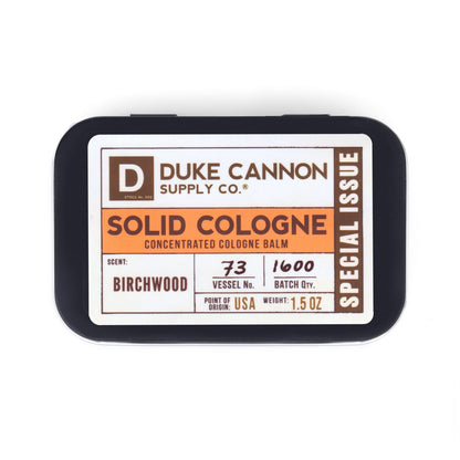 SOLID COLOGNE, SPECIAL EDITION - BIRCHWOOD