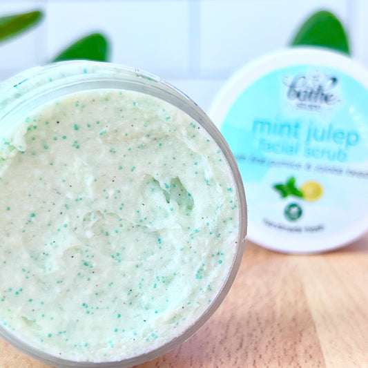 mint julep facial scrub