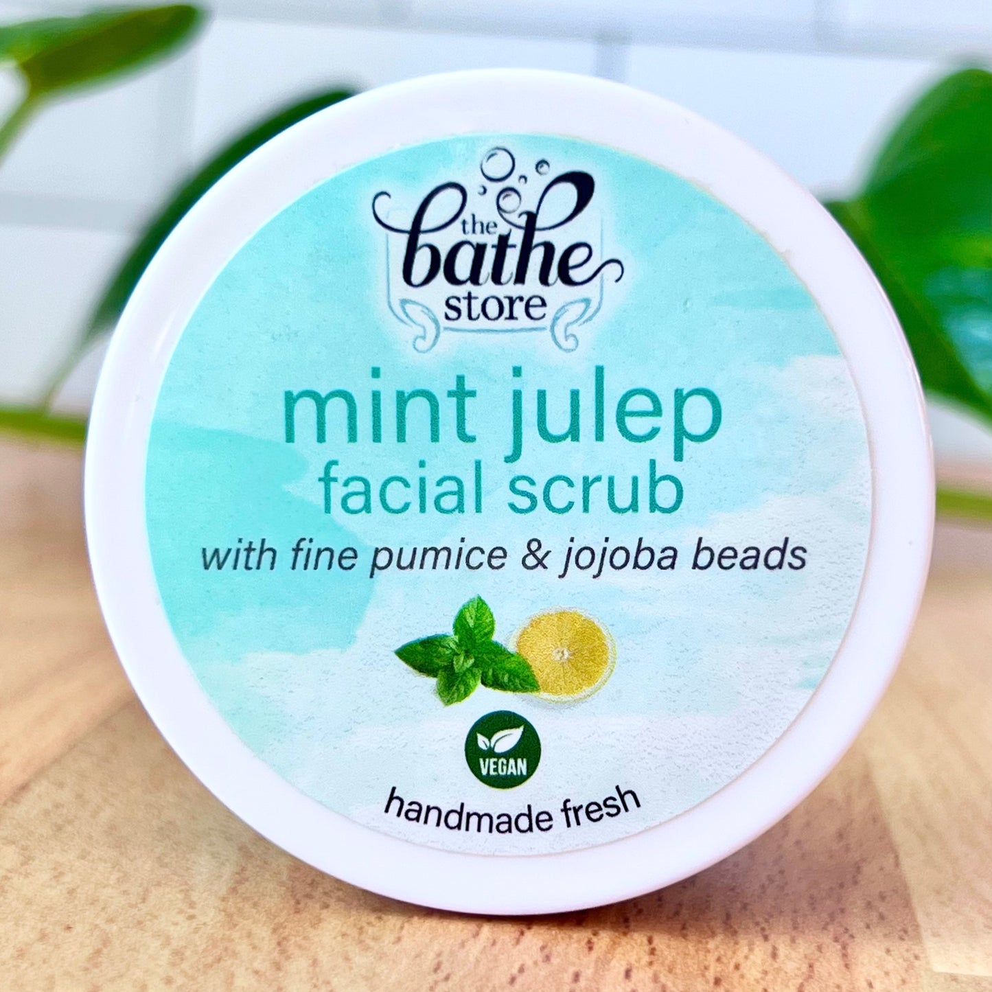 mint julep facial scrub