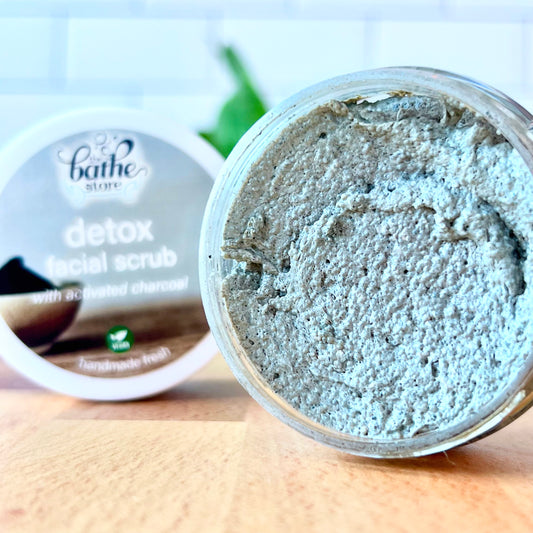 detox face scrub exfoliating