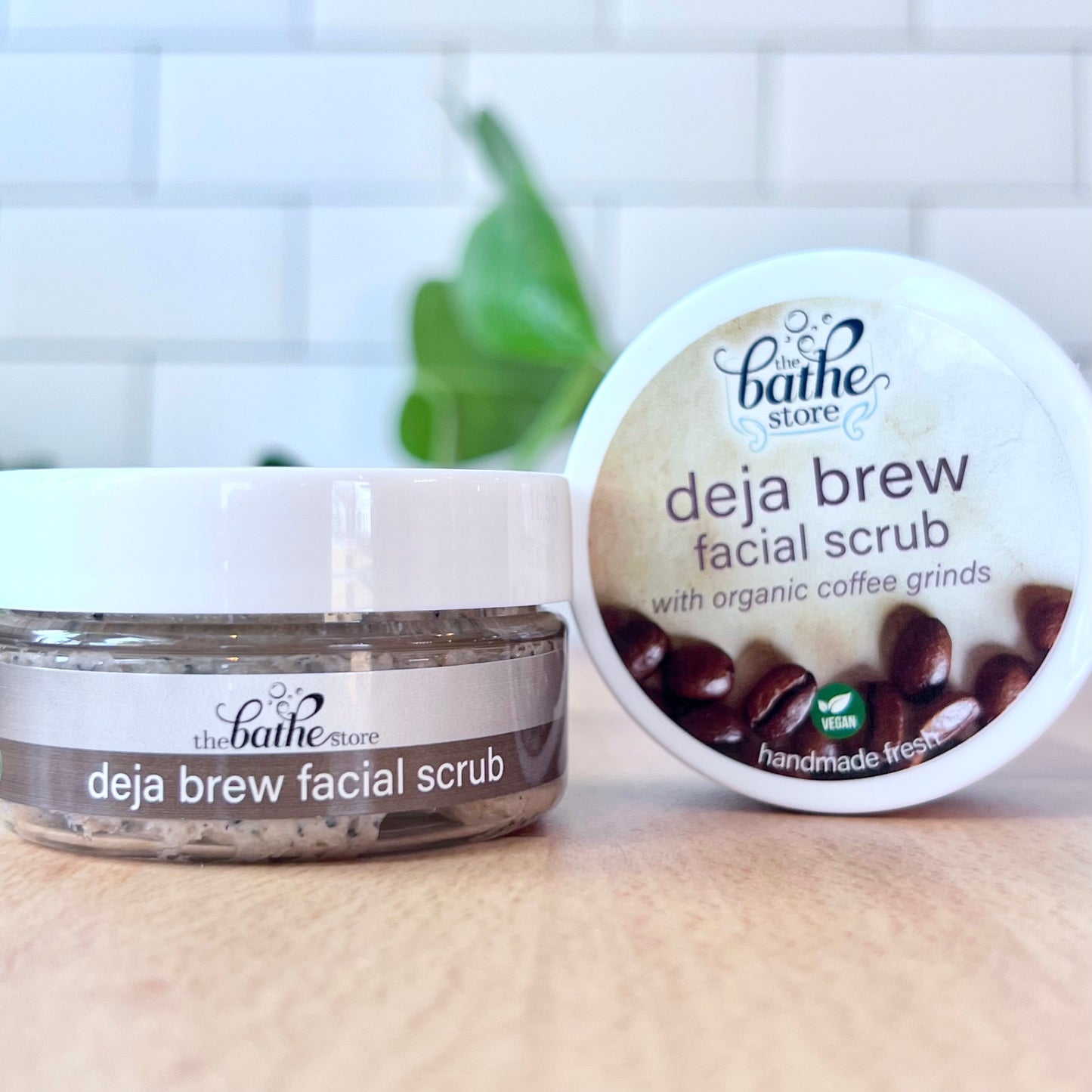 deja brew face scrub exfoliating