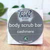 cashmere body scrub bar packaging label