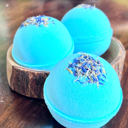 wildflower & honey bath bomb