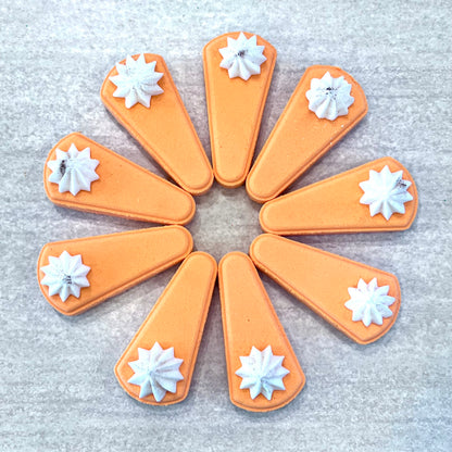 pumpkin spice cheesecake bath bomb