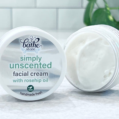 simply unscented facial cream