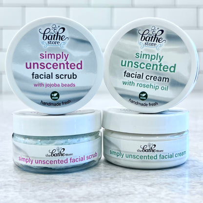 simply unscented facial cream