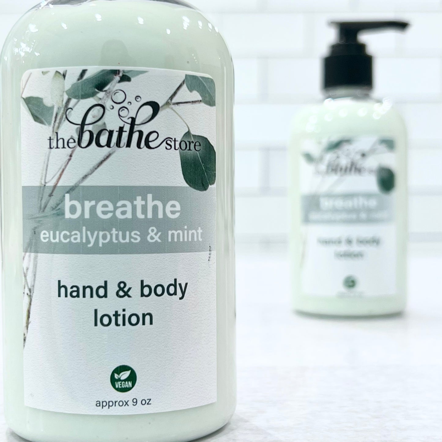 hand and body lotion - breathe