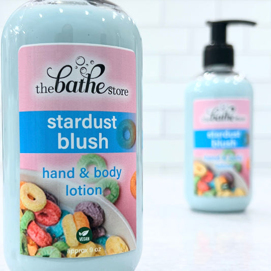 hand and body lotion - stardust blush