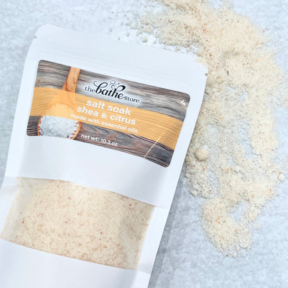 bath salt soak - shea & citrus