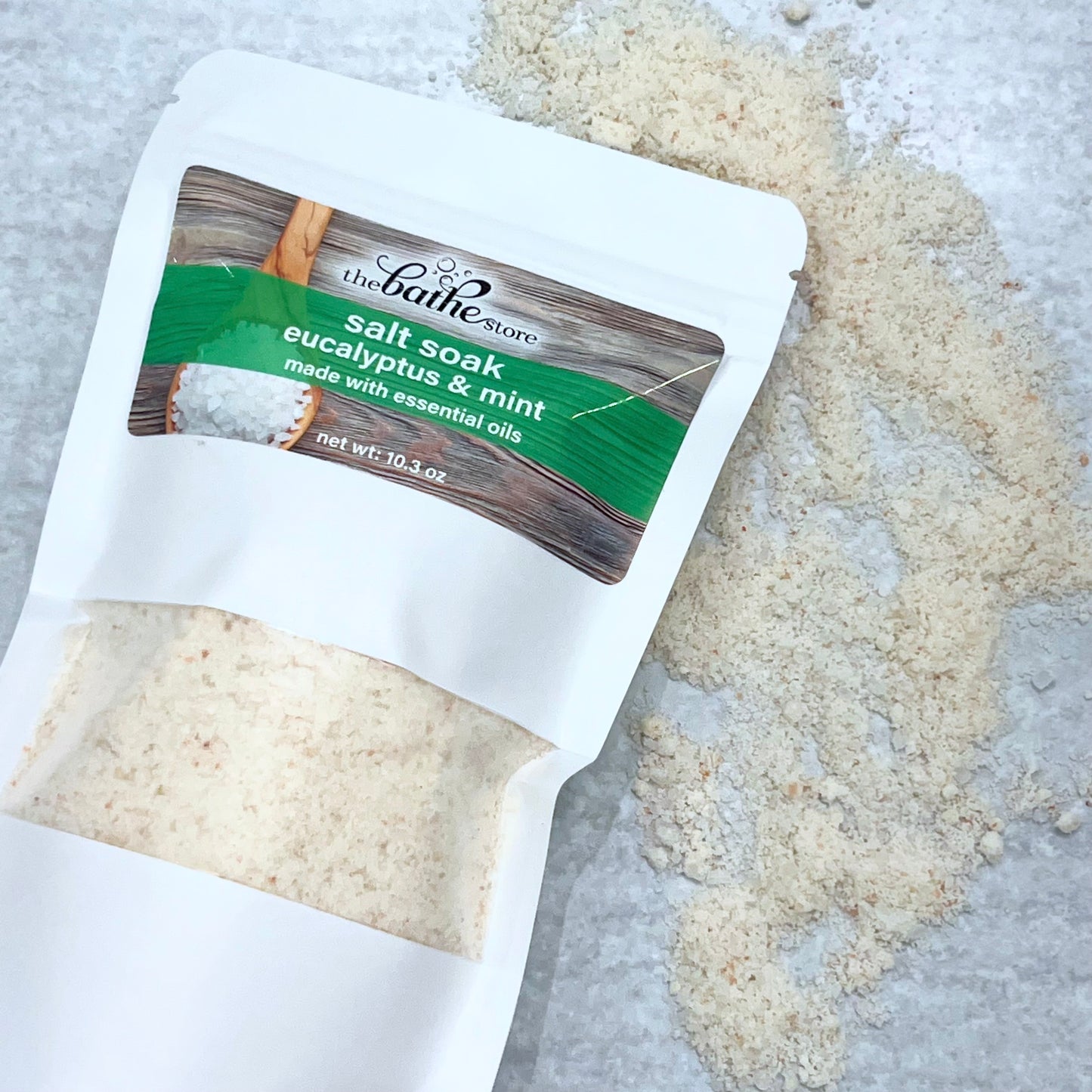 bath salt soak - eucalyptus & mint