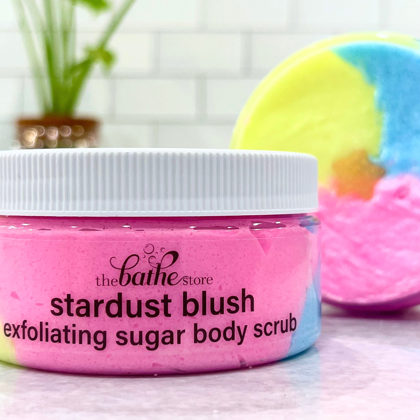 body scrub - stardust blush