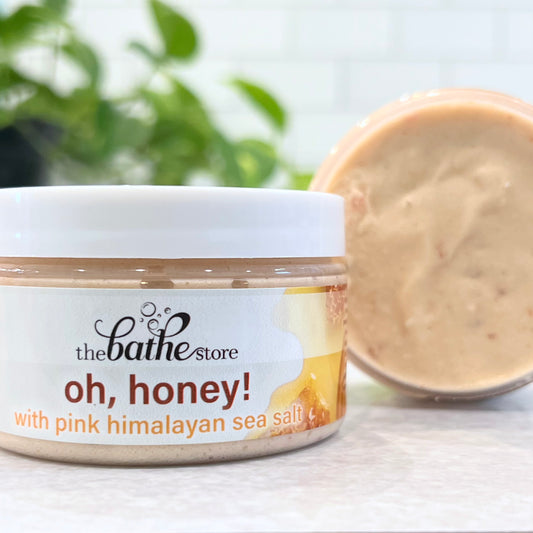 purifying hair scrub - oh, honey!