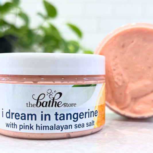 purifying hair scrub - i dream in tangerine