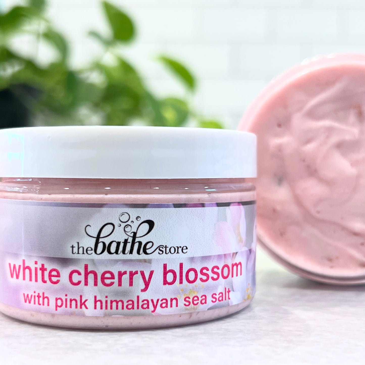 purifying hair scrub - white cherry blossom