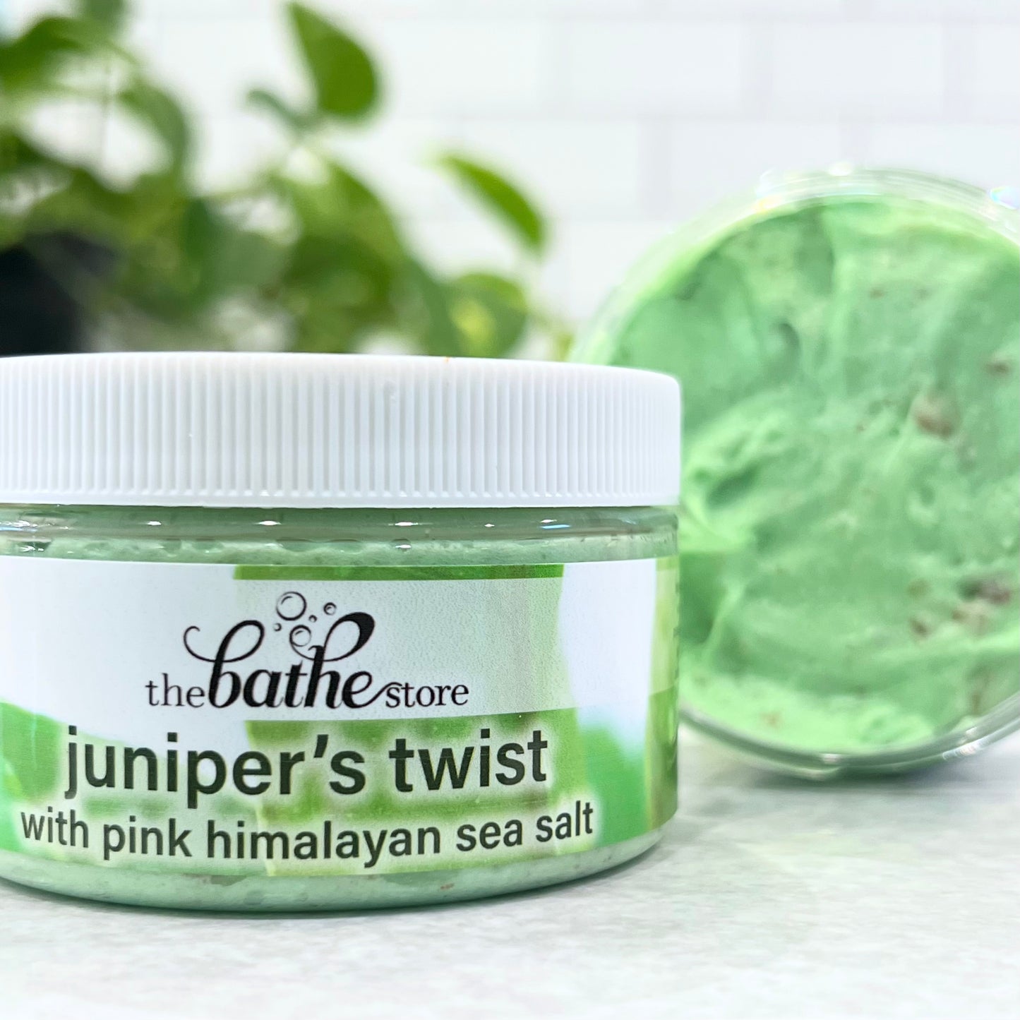 purifying hair scrub - juniper's twist - scrub & conditioner