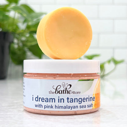 purifying hair scrub - i dream in tangerine