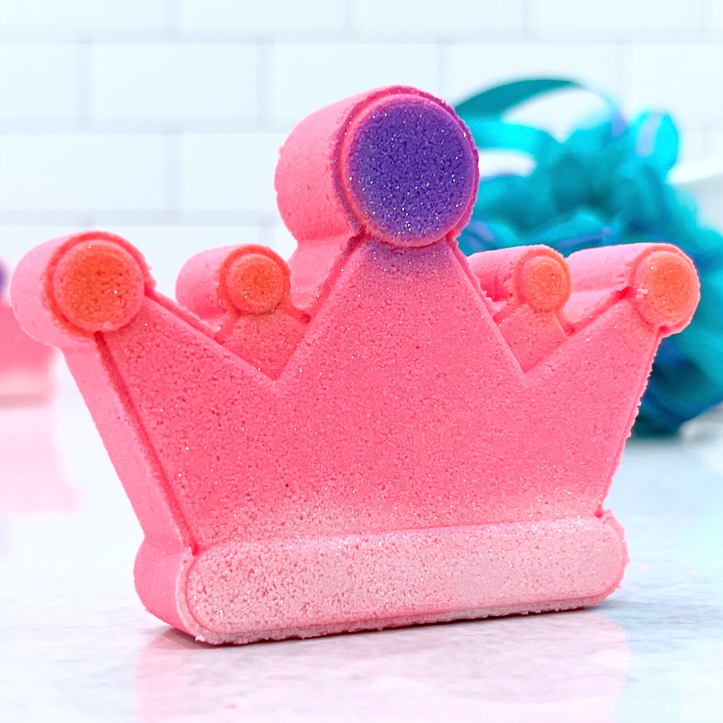 princess pinkie bath bomb