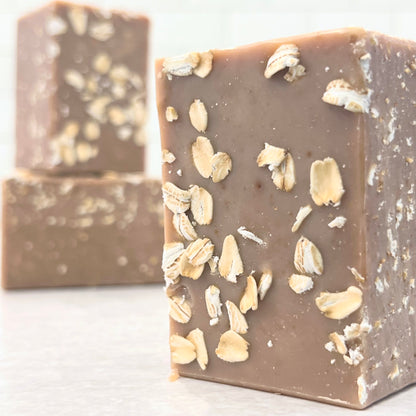 almond buff bar soap