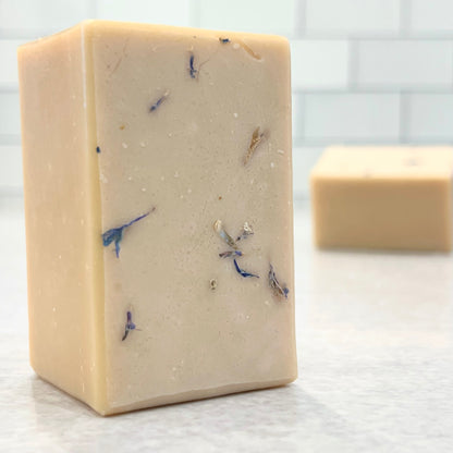 the creamy goat bar soap