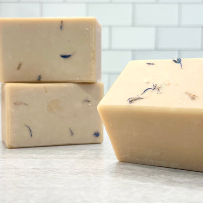 the creamy goat bar soap