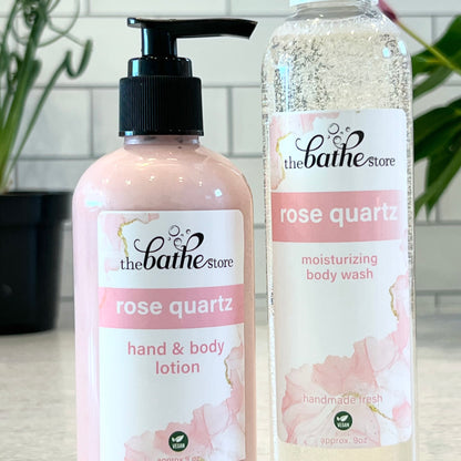 hand & body lotion - rose quartz