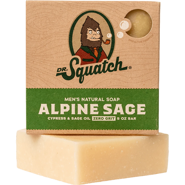 alpine sage dr.squatch soap