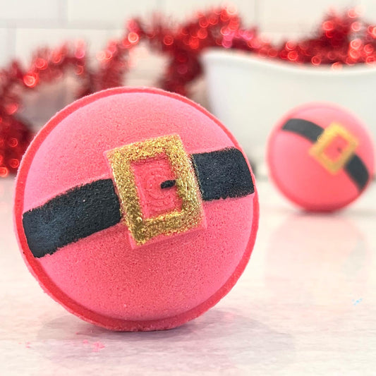 santa baby bath bomb