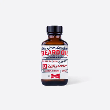 GREAT AMERICAN BEARD OIL - MADE WITH BUDWEISER