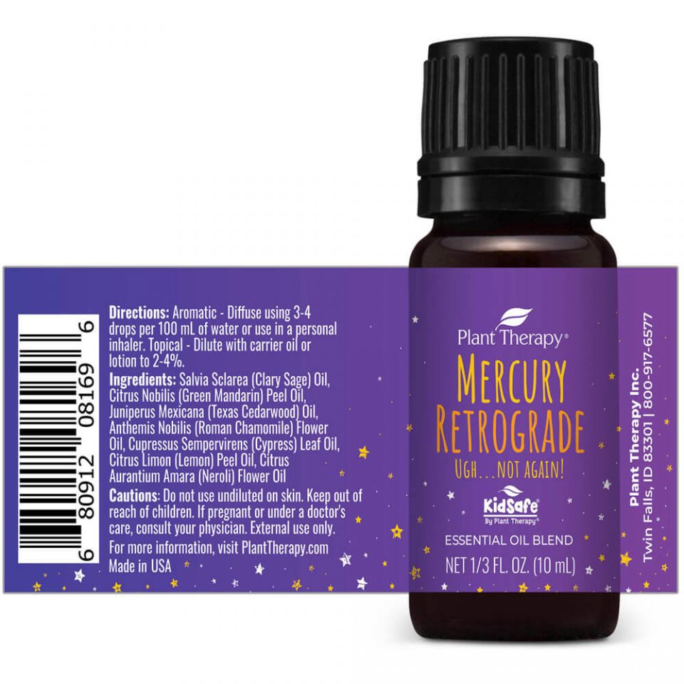 mercury retrograde essential oil blend